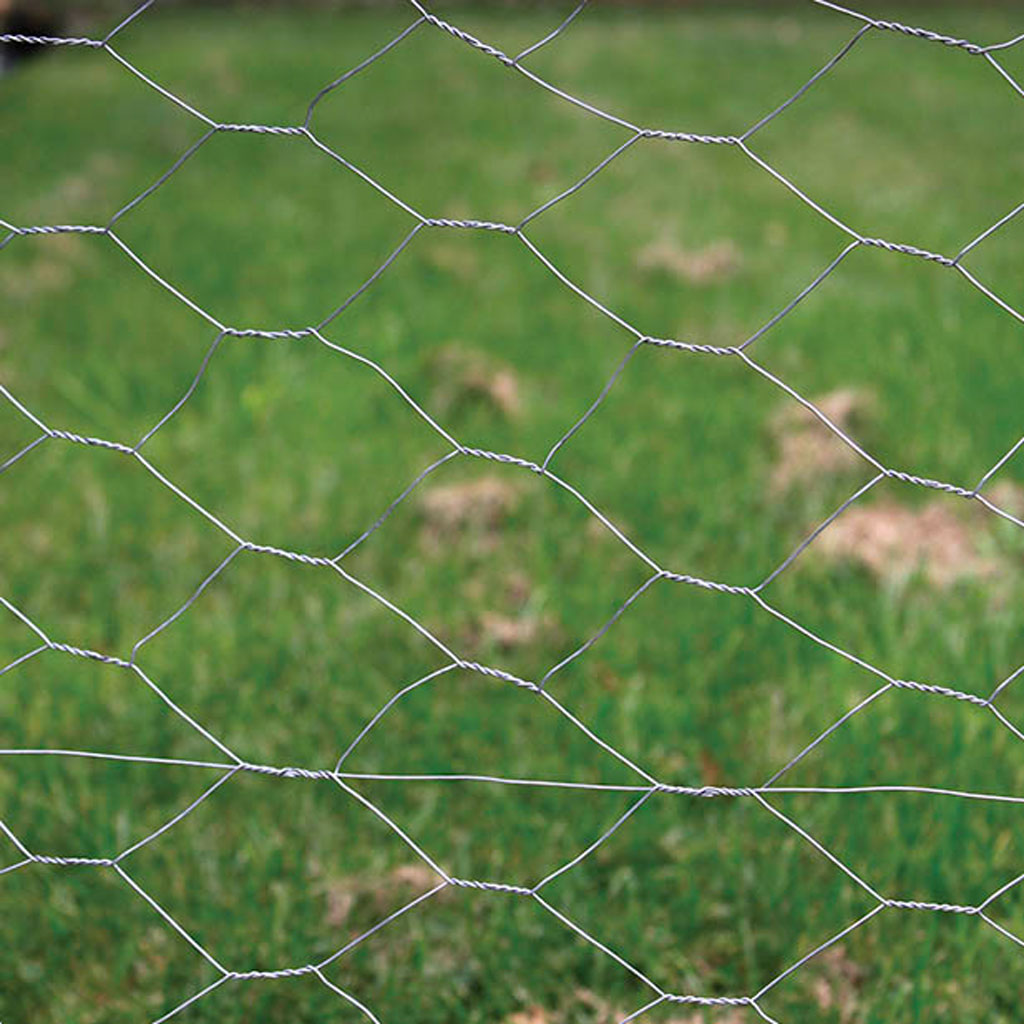 50mm Galvanised Wire Net 0.6m x 10m
