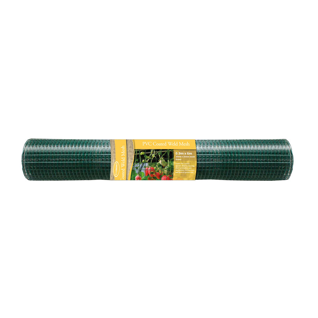 13mm PVC Coated Weld Mesh 0.6m x 6m