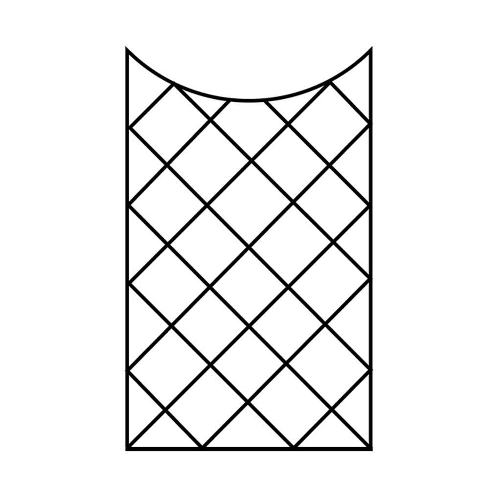 Crescent Wall Trellis