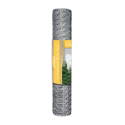 25mm Galvanised Wire Net 0.6m x 10m