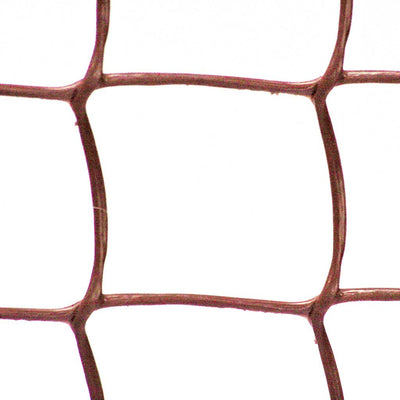 50mm Brown Plastic Mesh 1m x 20m - BULK