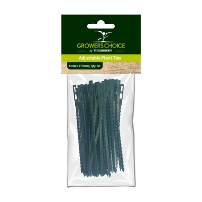 Adjustable Plant Ties 4mm x 17cm (60)