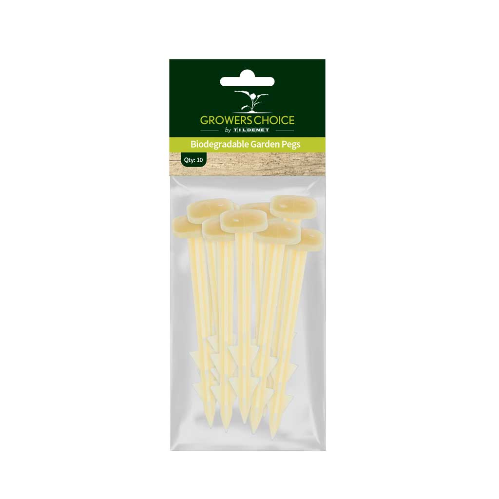 Biodegradable Garden Pegs