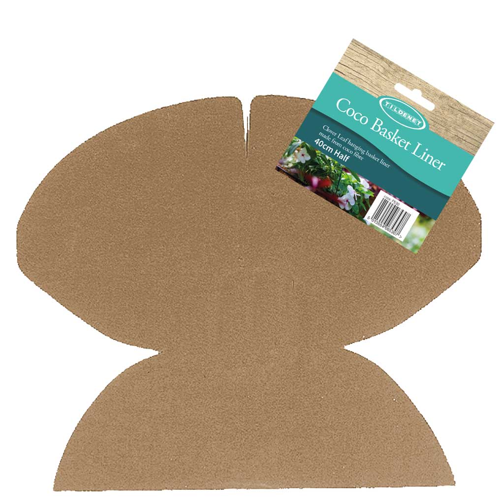 Coco Basket Liner Half 16" 40cm