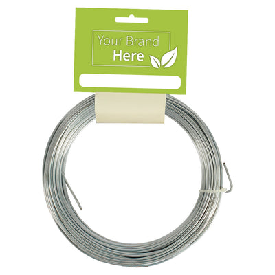 Galvanised 2mm Wire 30m Coil - Own Brand