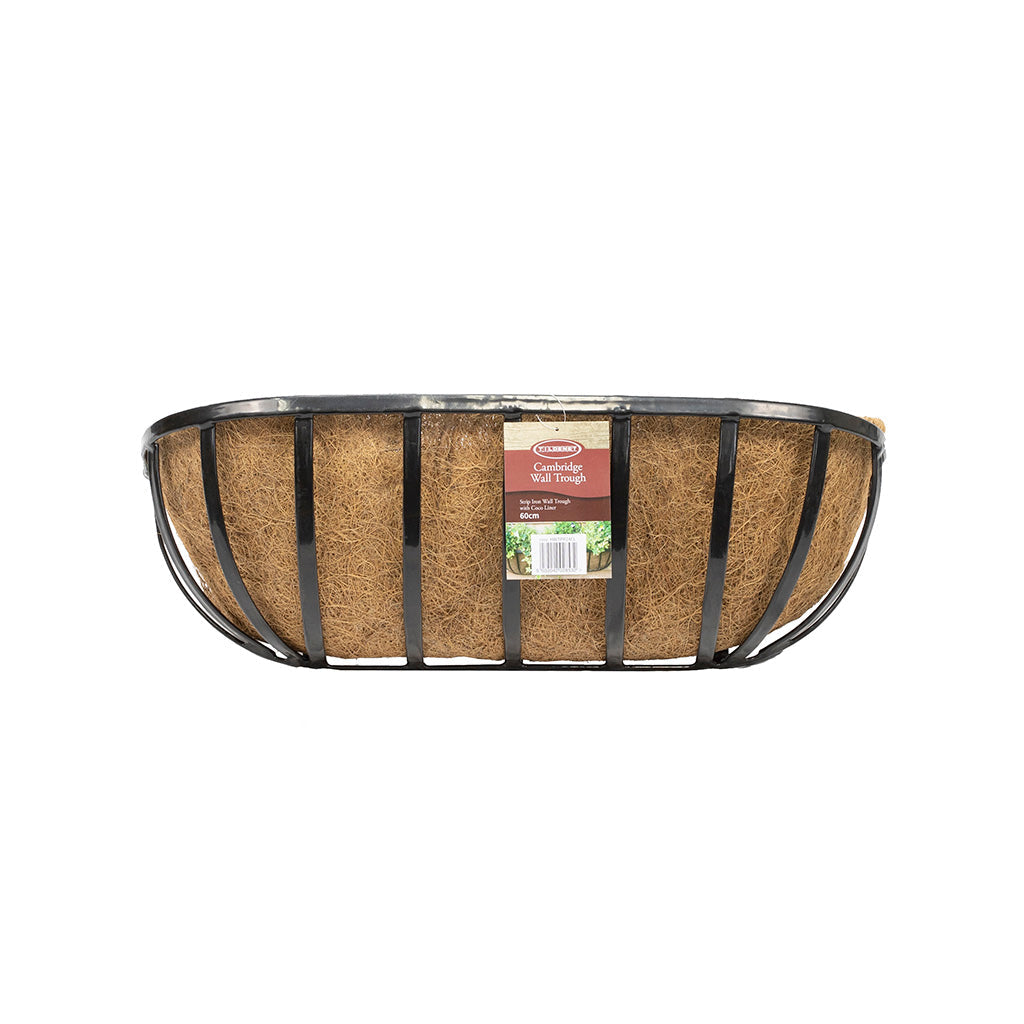 Cambridge Premium Wall Trough with Coco Liner 24" 60cm