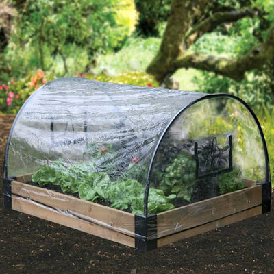 Raised Bed Weather Protection Poly Cover W1m x H50cm x L1.2m