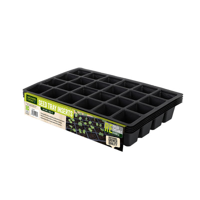 24 Cell Inserts Black - (5)