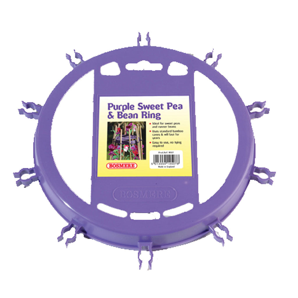 Sweet Pea & Bean Ring Purple