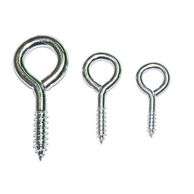 Zinc Screw Eyes 45mm