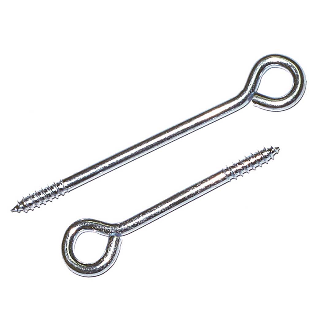 Screw Vine Eyes 75mm - (10)