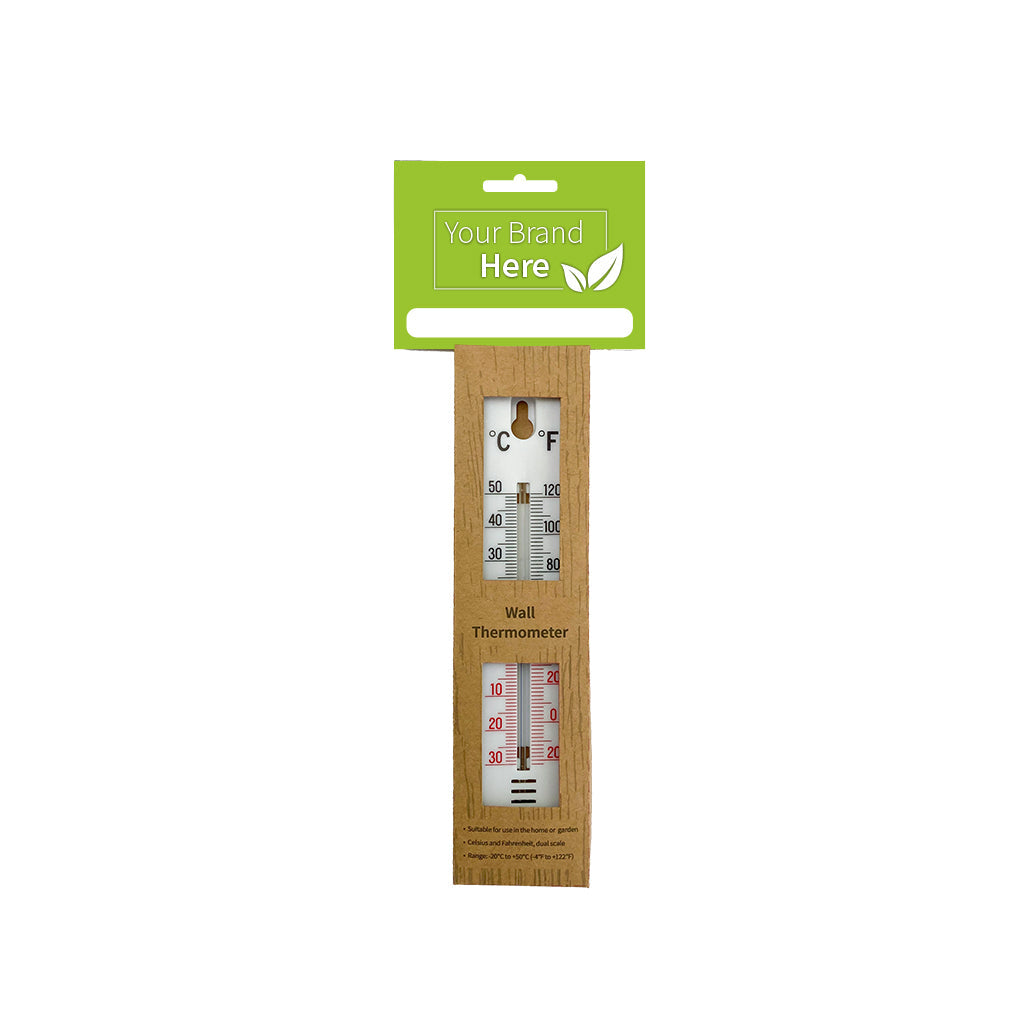 Wood Wall Thermometer - Own Brand