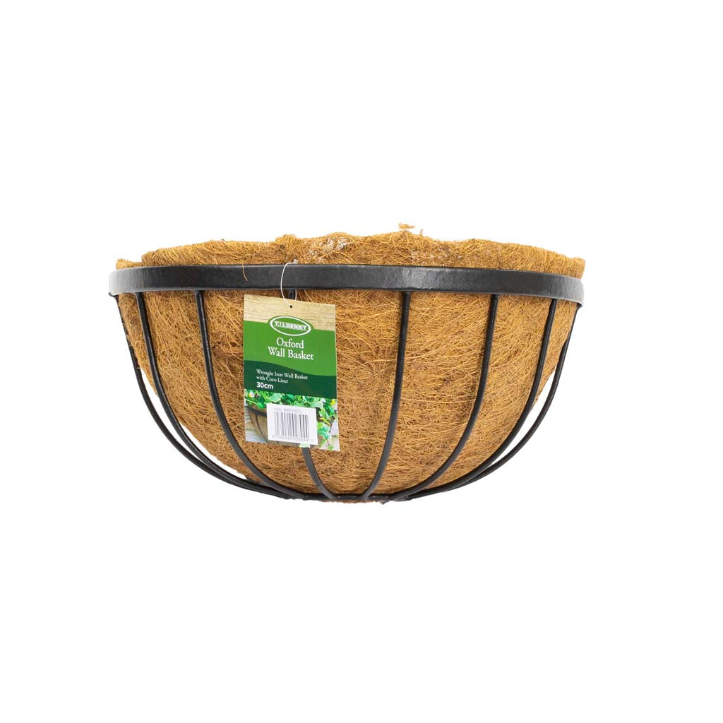 Oxford Wall Basket with Coco Liner 16" 40cm