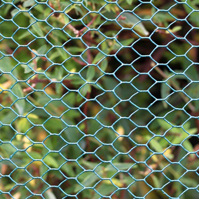 50mm Plastic Coated Wire Net 0.5m x 5m